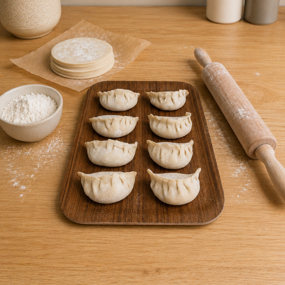 Chicken Thigh & Dried Shiitake Mushroom Dumplings [FROZEN]